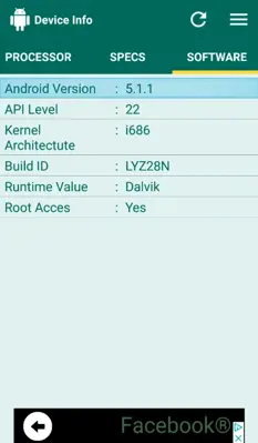 Device Info android App screenshot 2